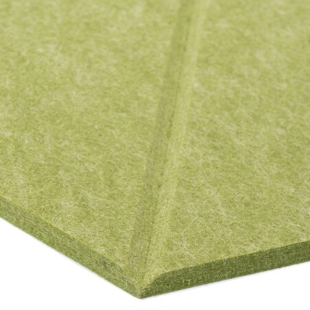 Zestaw 2 szt panel filcowy Felly 40x46 cm płytka heksagon zielony