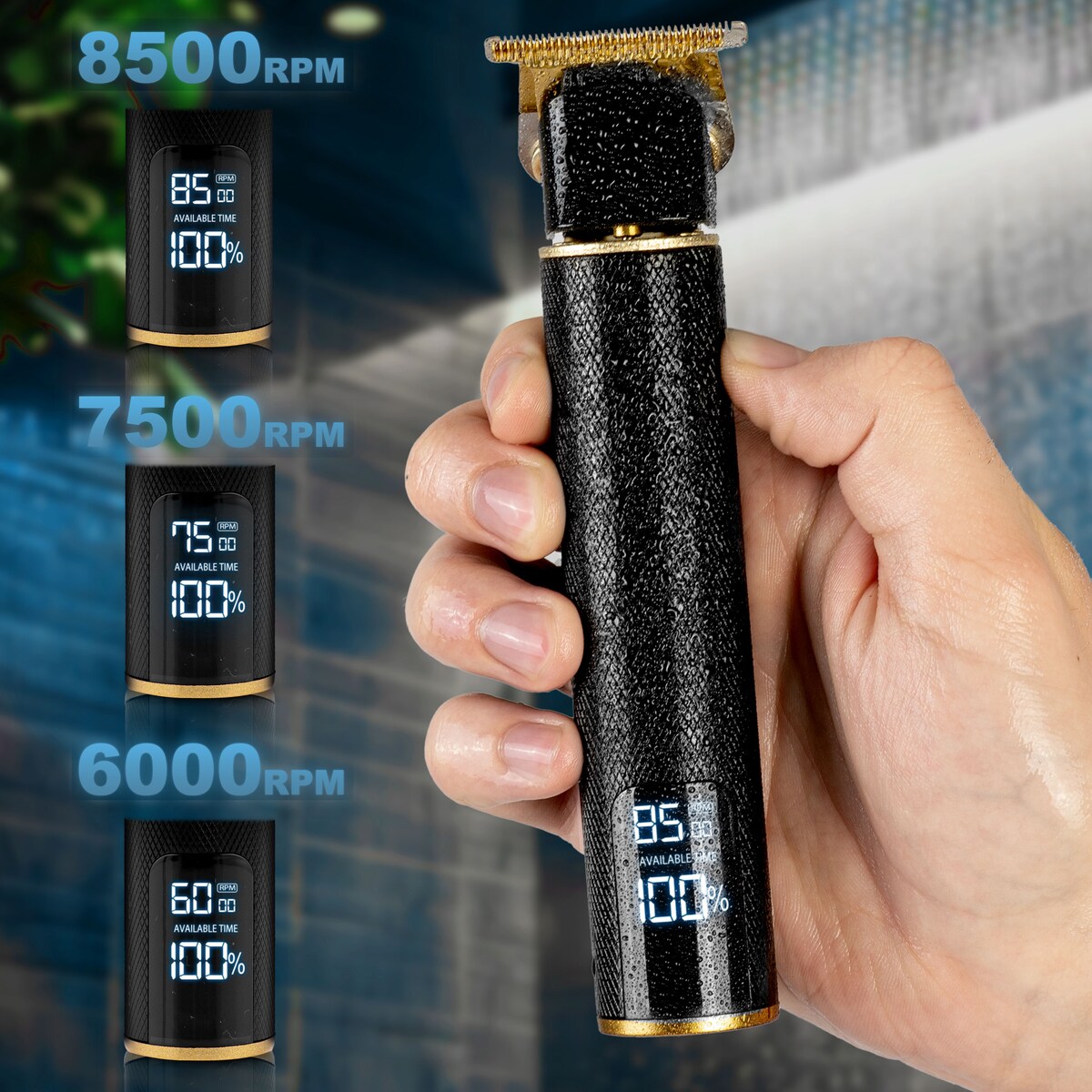 Maszynka do strzyżenia włosów brody Berdsen BD-260 czarna