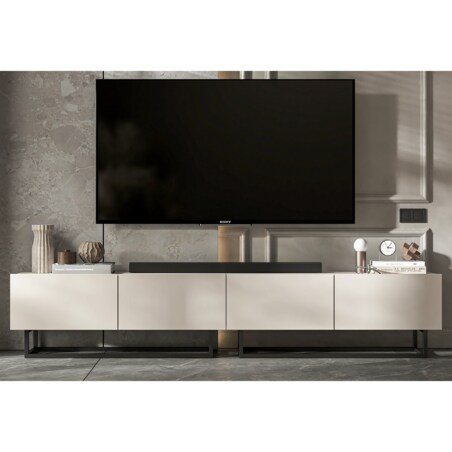 Szafka RTV Komoda Loft Industrialna Kaszmir Mat 240 cm