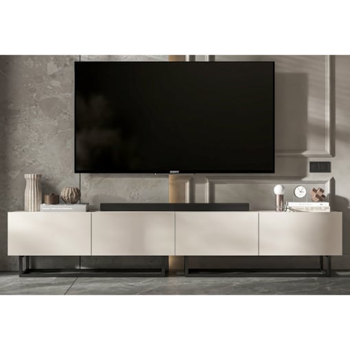 Szafka RTV Komoda Loft Industrialna Kaszmir Mat 240 cm