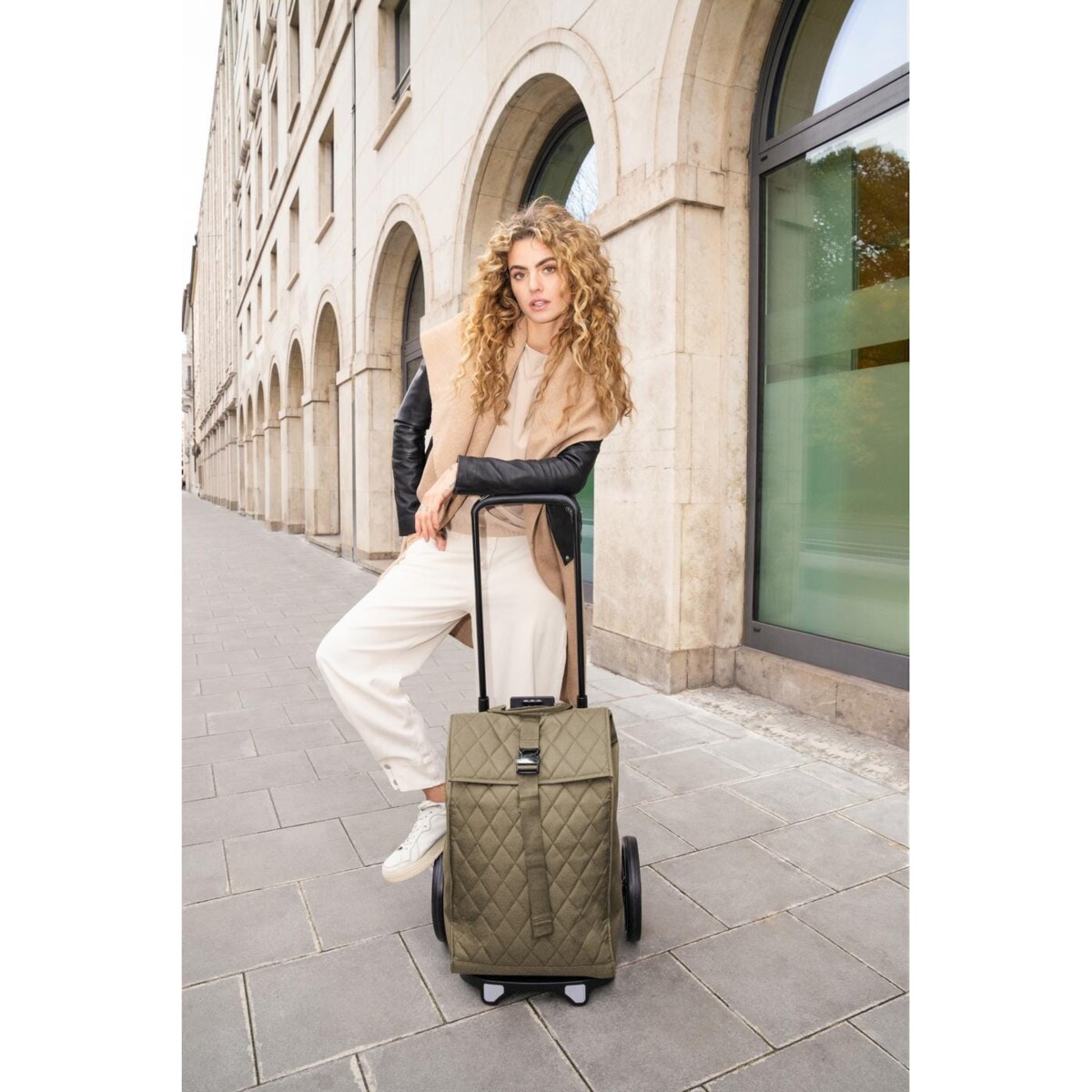 Wózek citycruiser rhombus olive