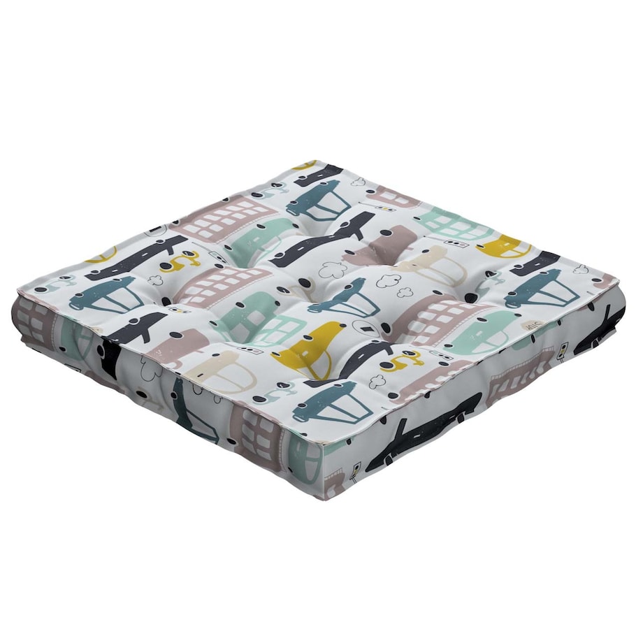 Siedzisko Tomi, kolorowy, 50 x 50 x 10 cm, Magic Collection