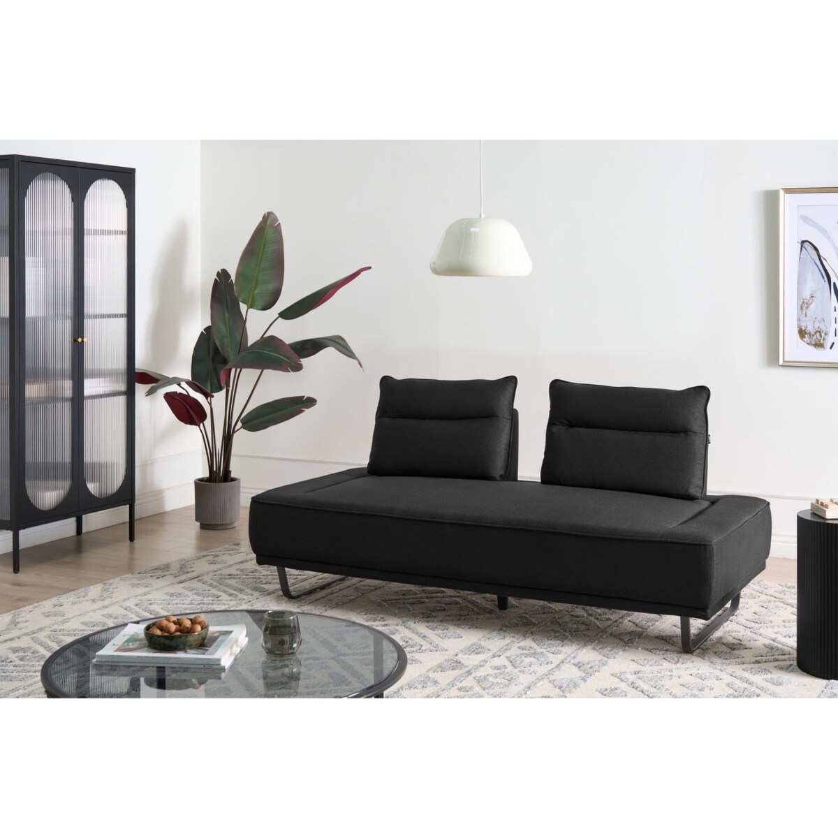 Sofa dla 3 osób FAXEN Czarny