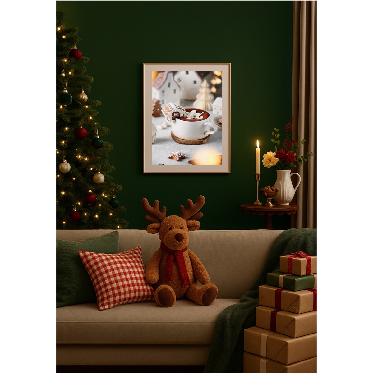 Poster Story, Plakat, Obraz - Świąteczny Napój, wymiary 21 x 30 cm