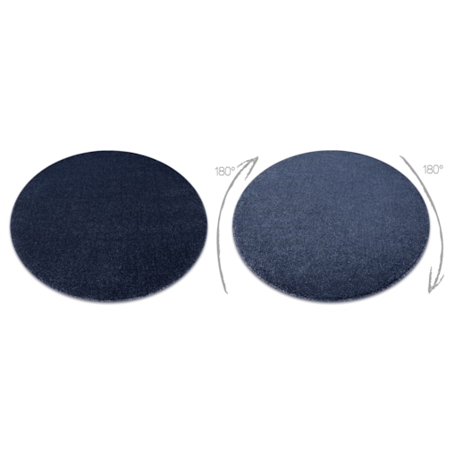 Dywan SOFTY koło Jednolity, jednokolorowy koło 200 cm