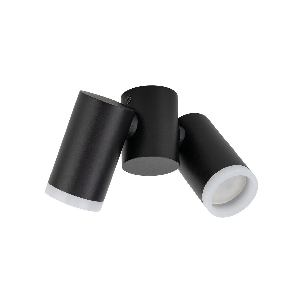 Lampa sufitowa spot JET BLACK 2xGU10 czarna regulowane reflektory TK Lighting 4539