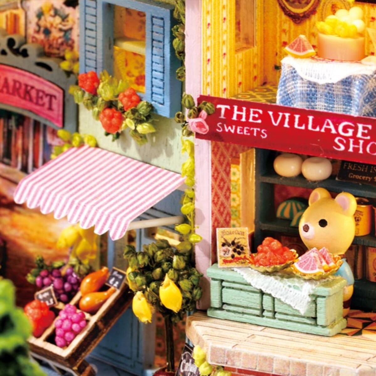 Miniaturowy domek - Wesoły targ