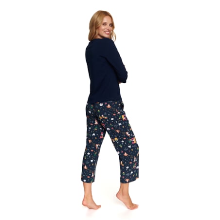 Piżama kolor granatowy PM.7162.YOGA - XXL