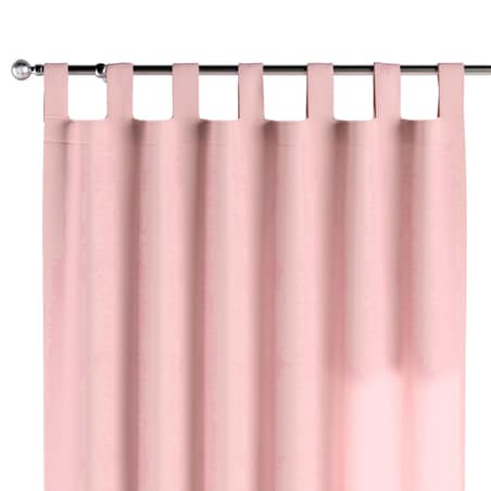 Zasłona na szelkach 1 szt. 130x245 pudrowy róż