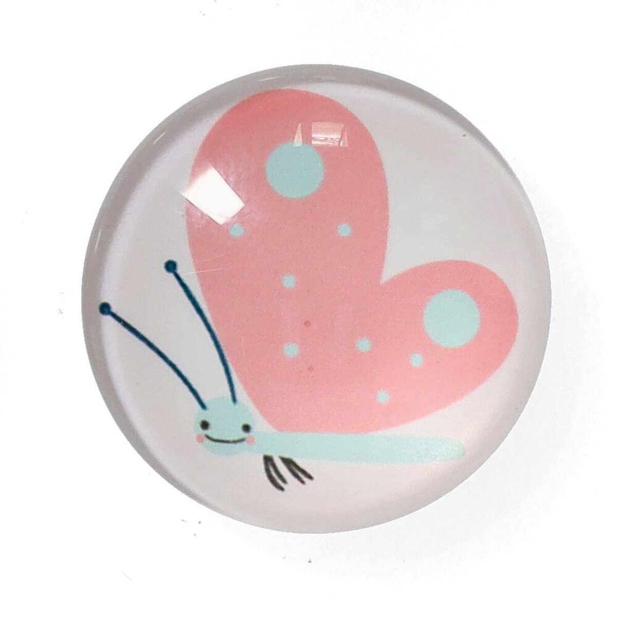 Zestaw magnesów ozdobnych, 4 sztuki, Ø 2,5 cm