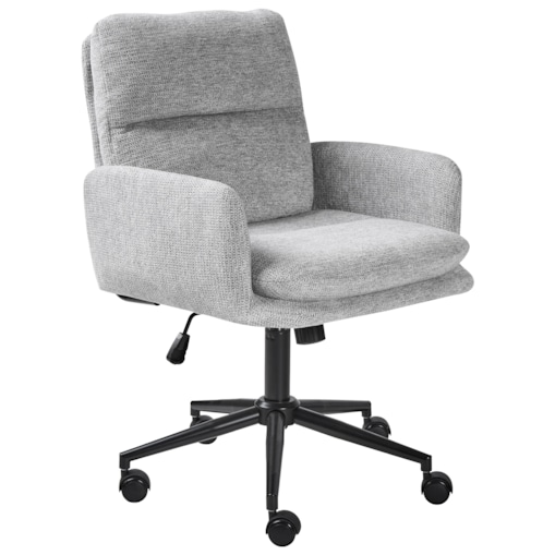 Krzesło biurowe CONSTANTIA Jasnoszary