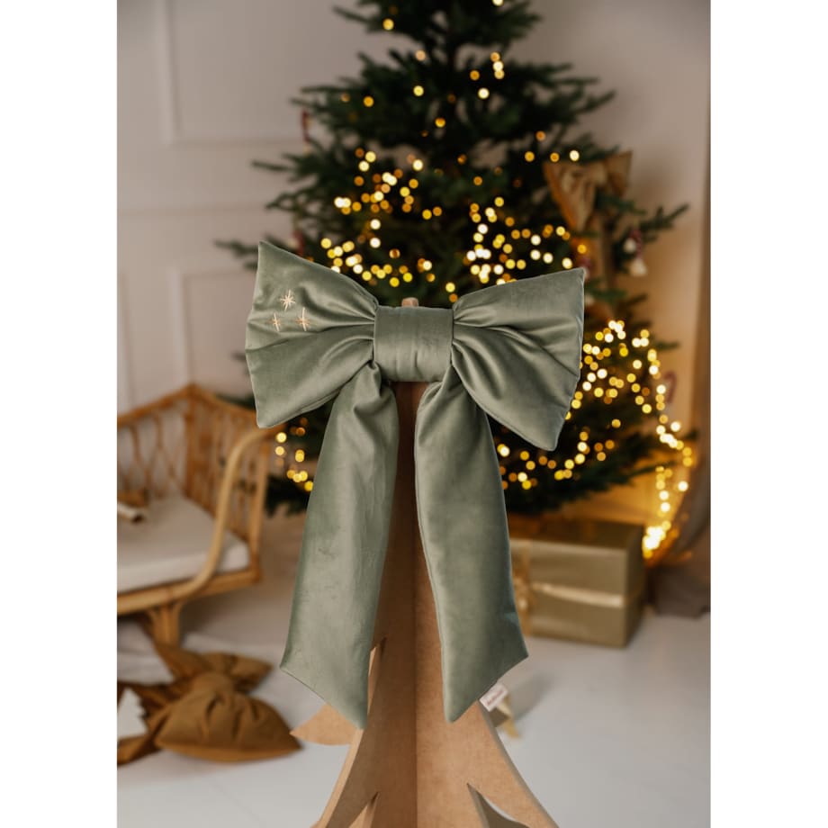 Kokarda Świąteczna Delux Forest Green - M
