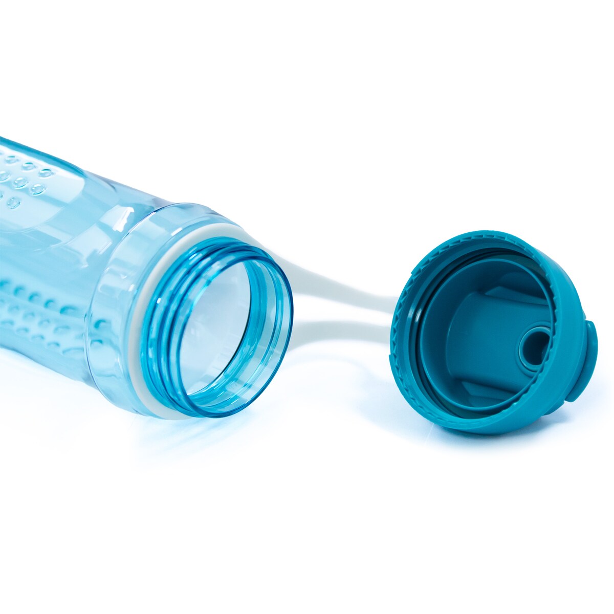 Bidon Na Wodę Shaker Ze Sprężynką Rowerowy Do Szkoły Butelka 610 Ml