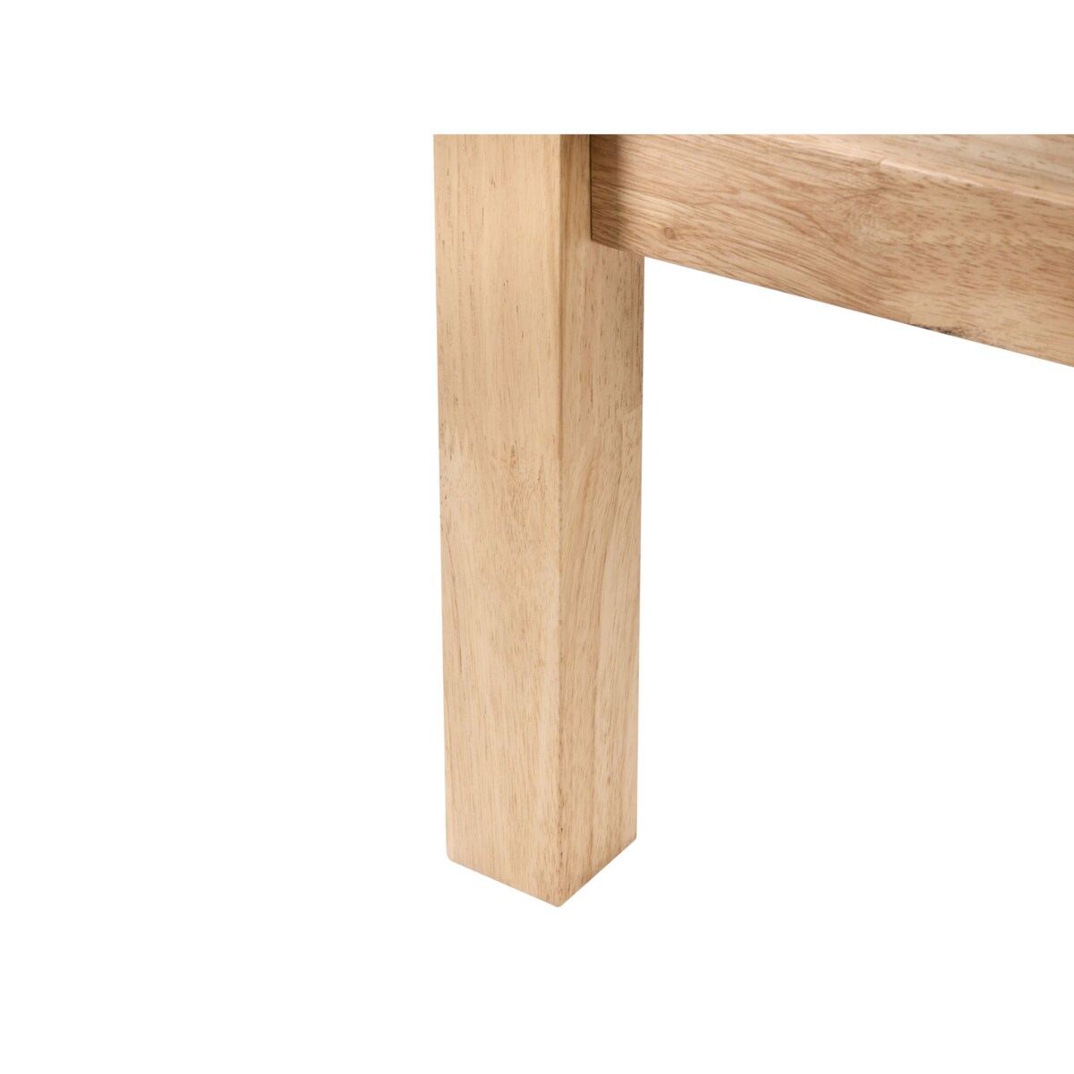 Łóżko z baldachimem Drewno HAUTERIVES 180 x 200 cm Jasnobrązowy