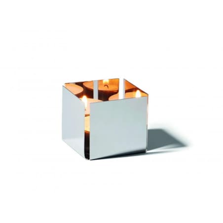 Świecznik Pep L, stal nierdzewna