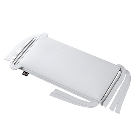 Ochraniacz do łóżeczka, biały, 180x30cm, Happiness