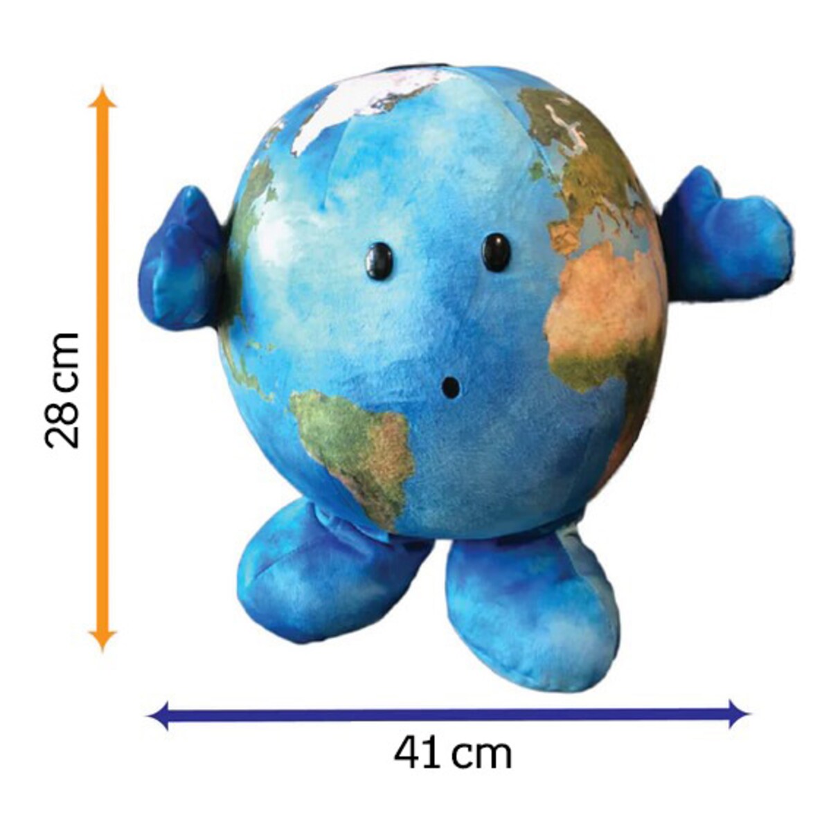 Pluszowa planeta - Ziemia, duża