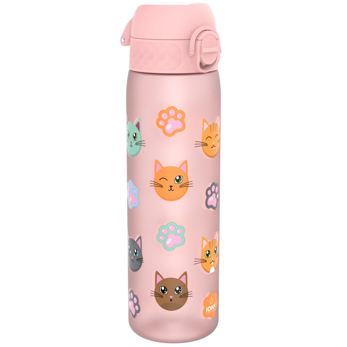 Butelka ION8 BPA Free I8RF500PRCATS Cats