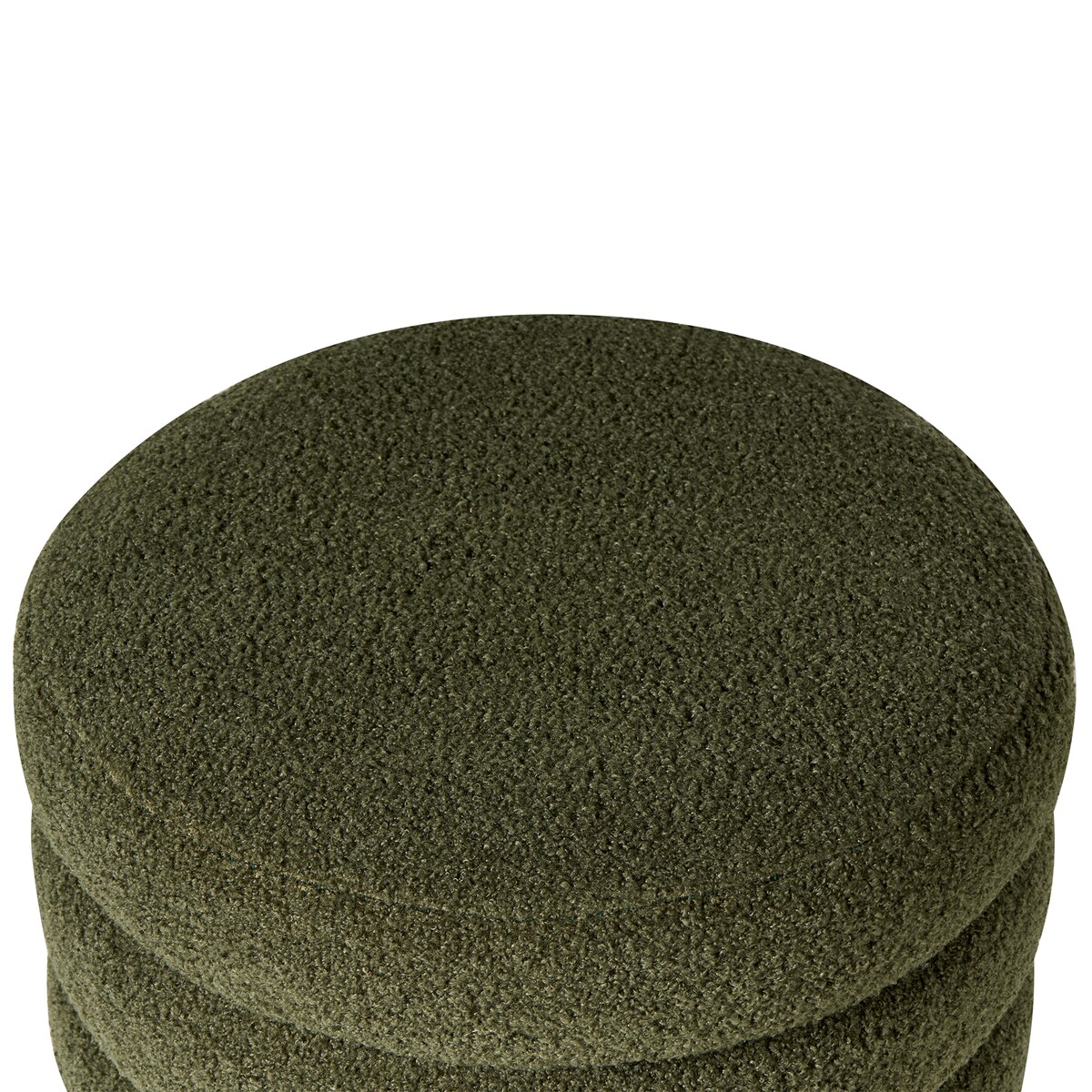 Puf CHILLY Boucle Zielony
