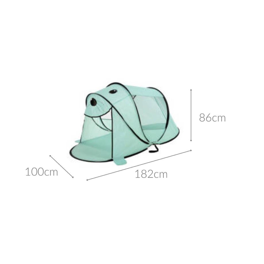 Namiot plażowy dla dzieci, ochrona przed UV, 180 x 100 cm