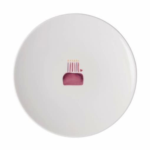 Talerz śniadaniowy Happy Birthday Villeroy & Boch