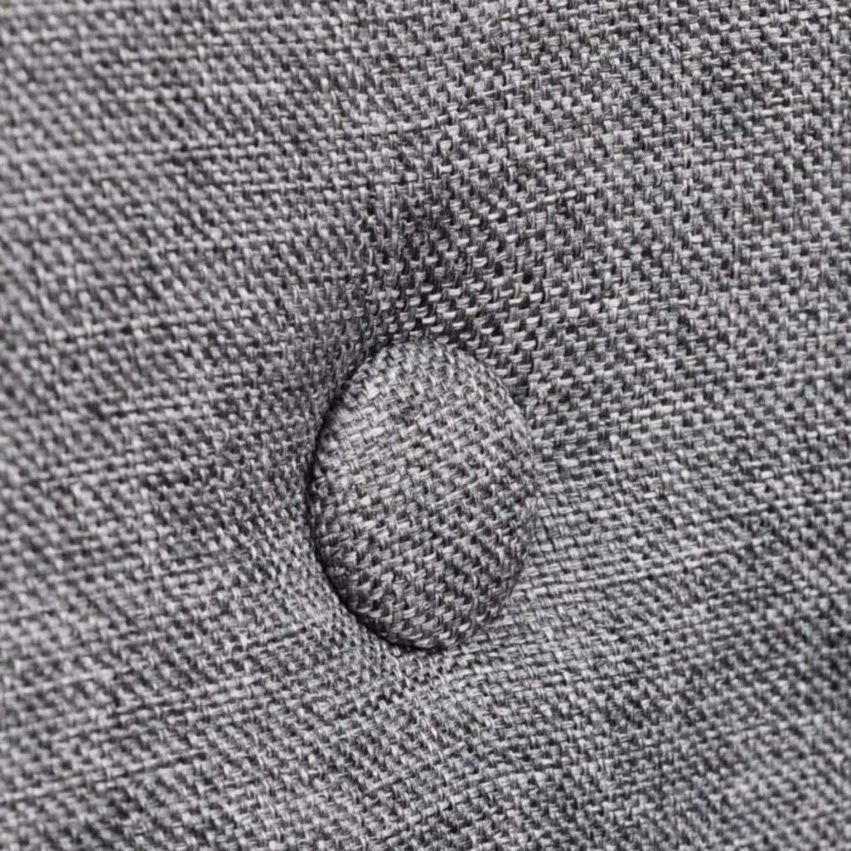 vidaXL Krzesła do jadalni, 4 szt., jasnoszare, tkanina i lity dąb