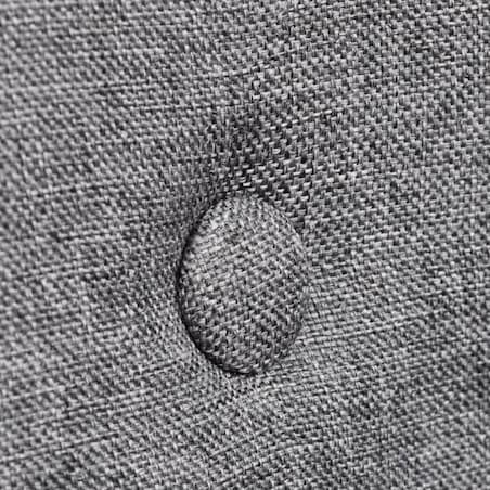 vidaXL Krzesła do jadalni, 4 szt., jasnoszare, tkanina i lity dąb