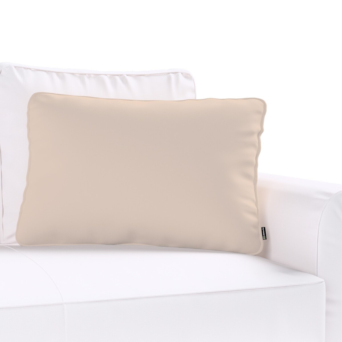 Poszewka Gabi na poduszkę prostokątna 60x40 jasnobeżowy