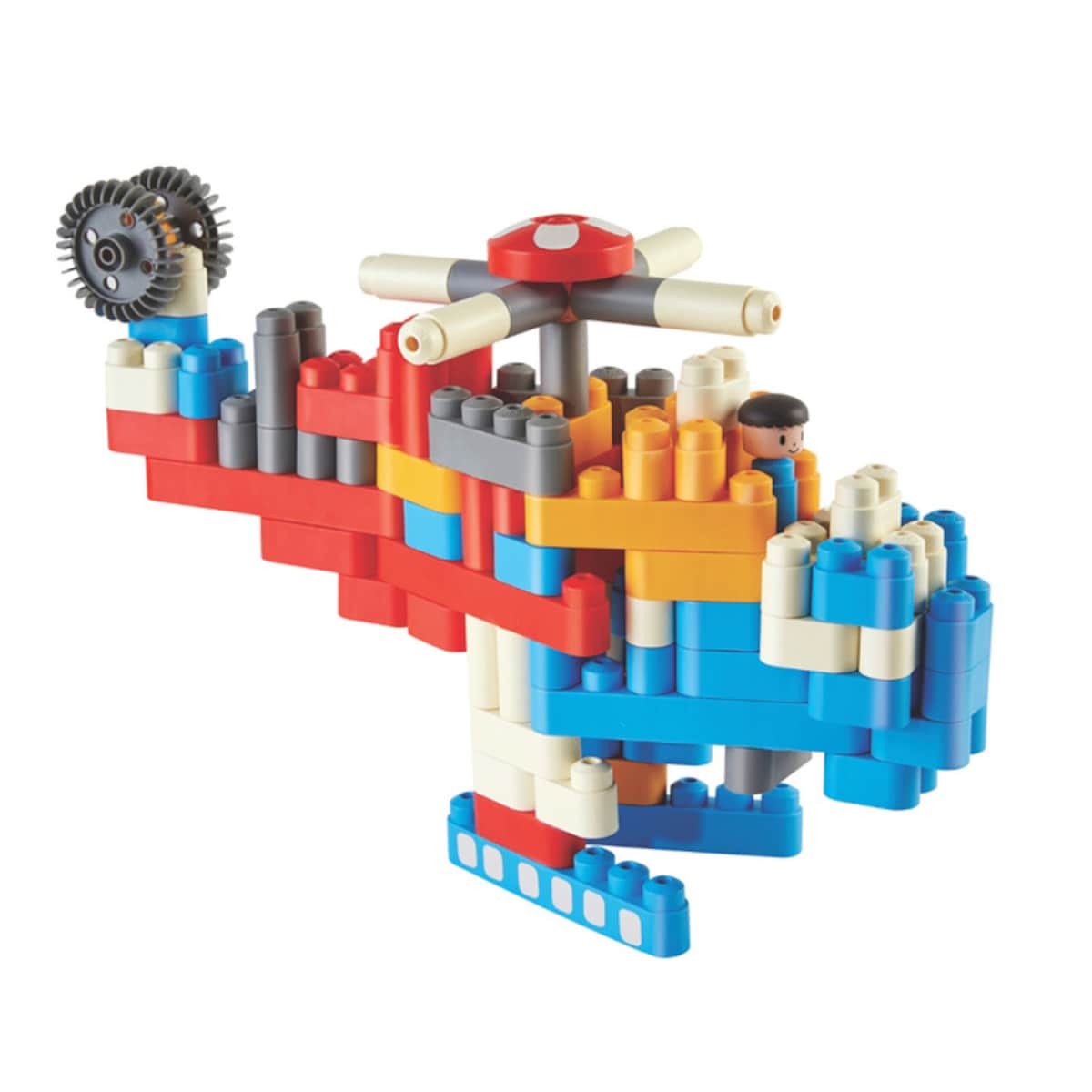 Miękkie Klocki Konstrukcyjne Lotnisko 142 el. 2+ PolyM