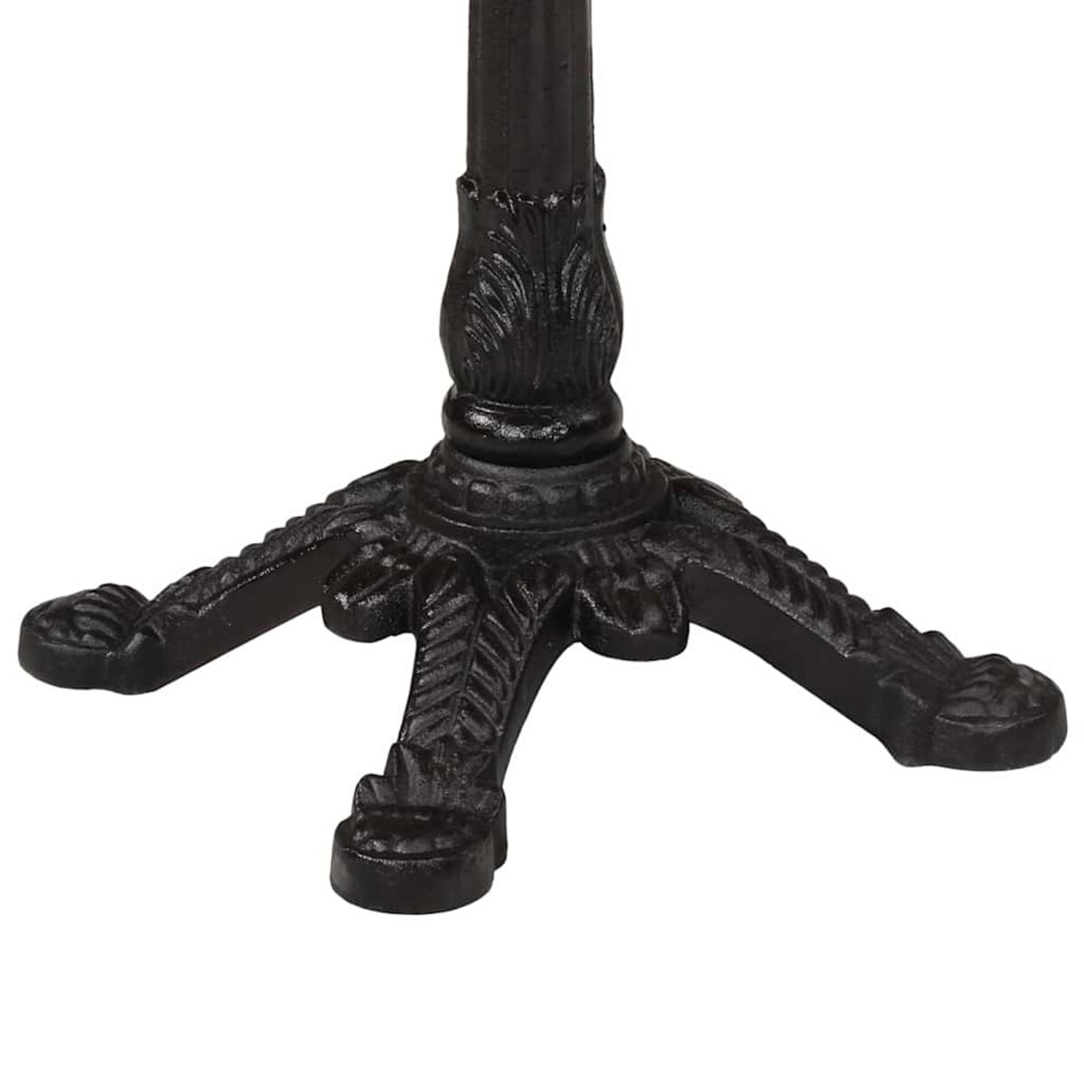 vidaXL Stolik bistro, 60x60x76 cm, lite drewno odzyskane