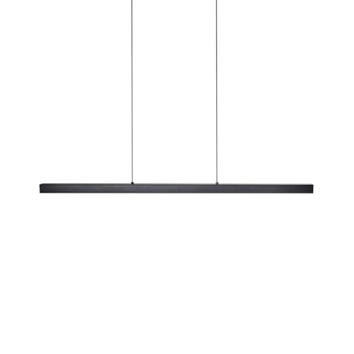 Lampa wisząca LED CANDELERO Z pilotem Czarny