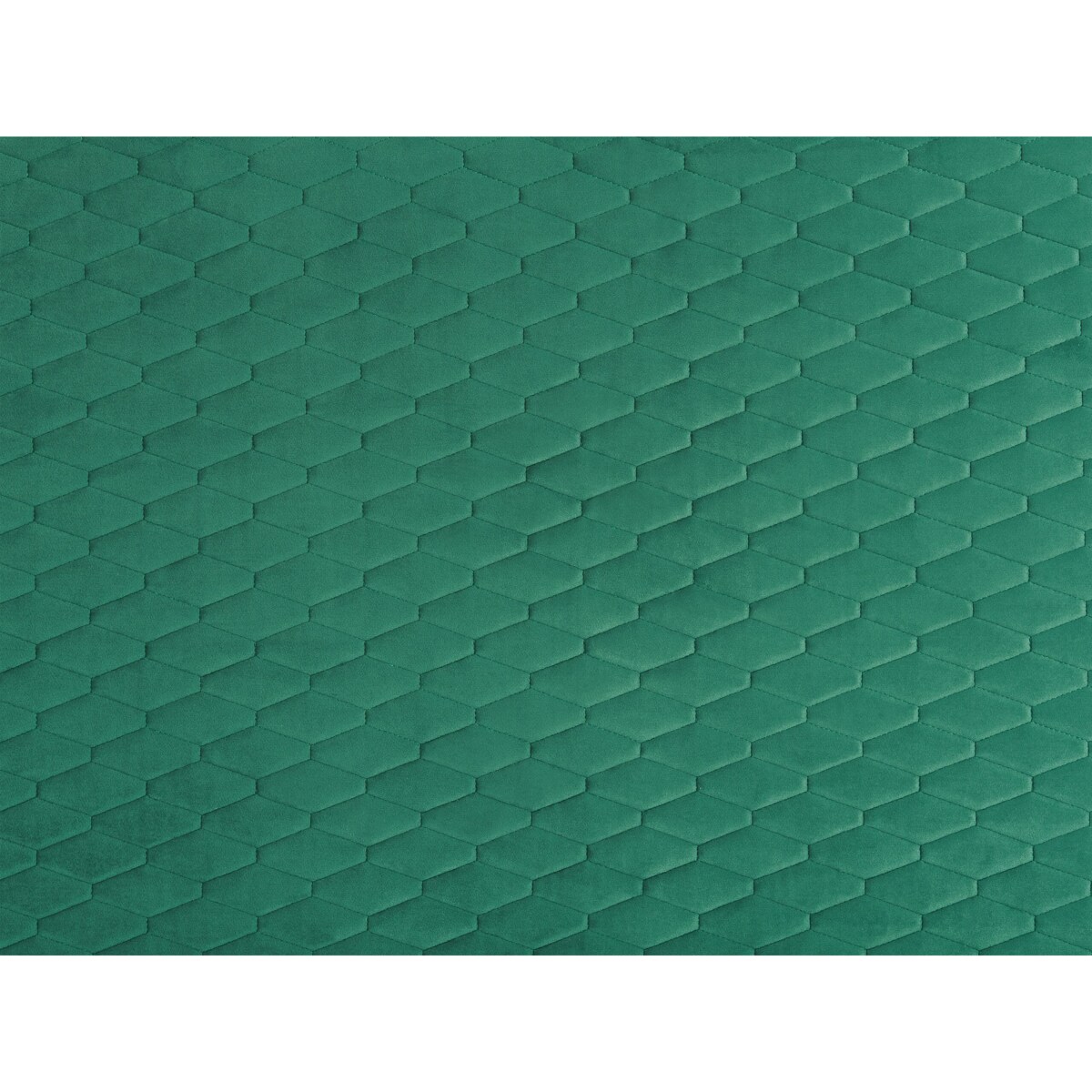 Łóżko welurowe 180 x 200 cm zielone BAYONNE