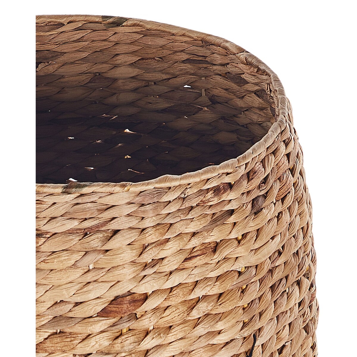 Kosz pleciony miś z hiacyntu wodnego naturalny SAMBUR