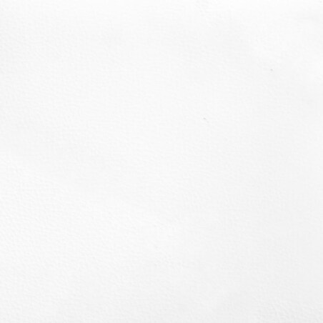 vidaXL Ławka, biała, 70x30x30 cm, tapicerowana sztuczną skórą