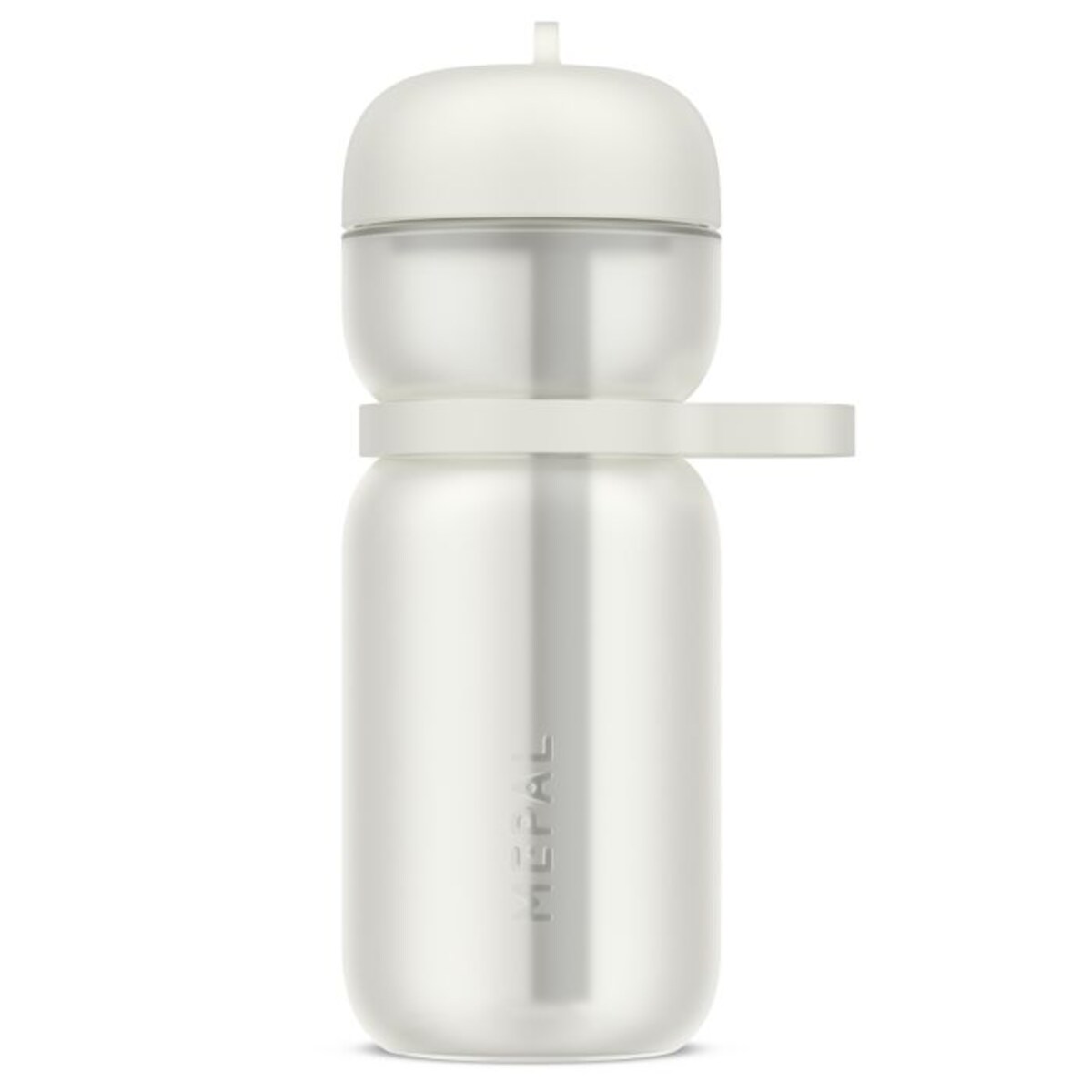 Bidon sportowy ze słomką Flip Active 600 ml  Ceramic White 103003032100