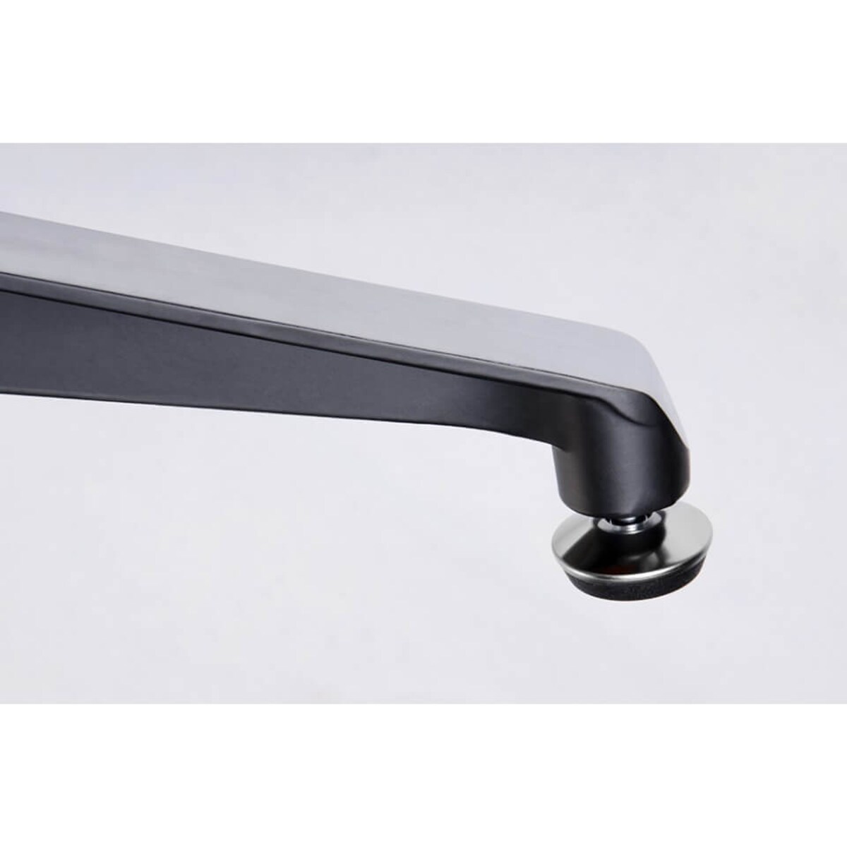 Fotel z podnóżkiem Lounge KH1501100103 King Home drewno metal orzech biały