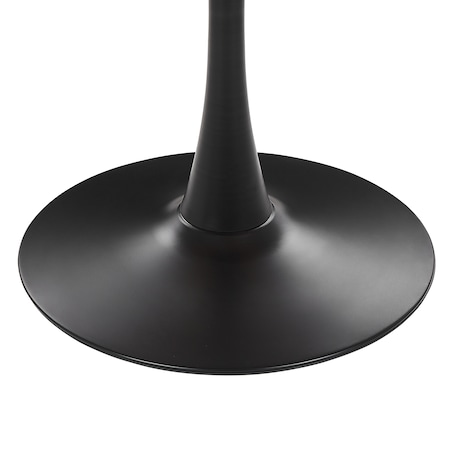 Stół do jadalni BOCA Czarny marmur 90 cm 90 cm