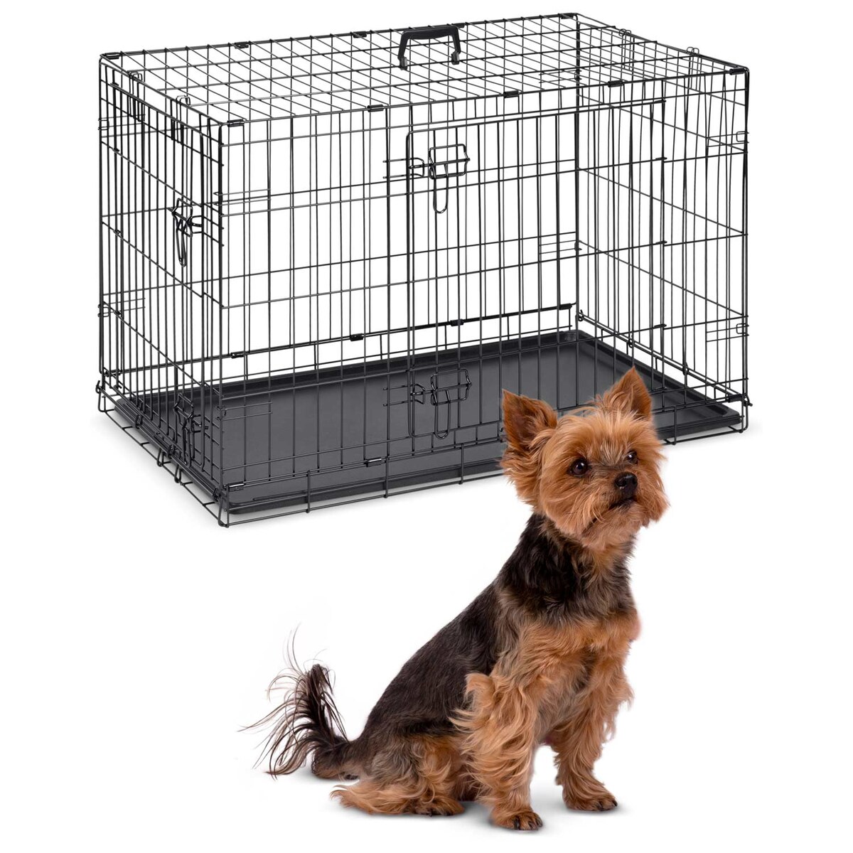 Klatka dla psów + legowisko 77x54x60cm Pethaus 620000-606000