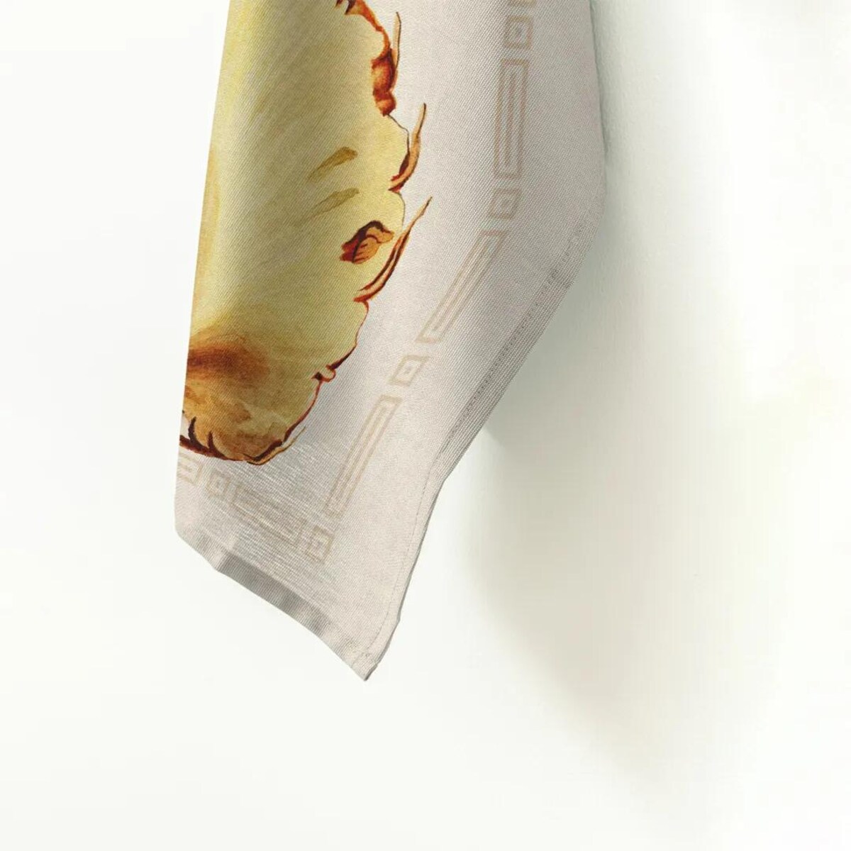 Lniany ręcznik kuchenny - ananas