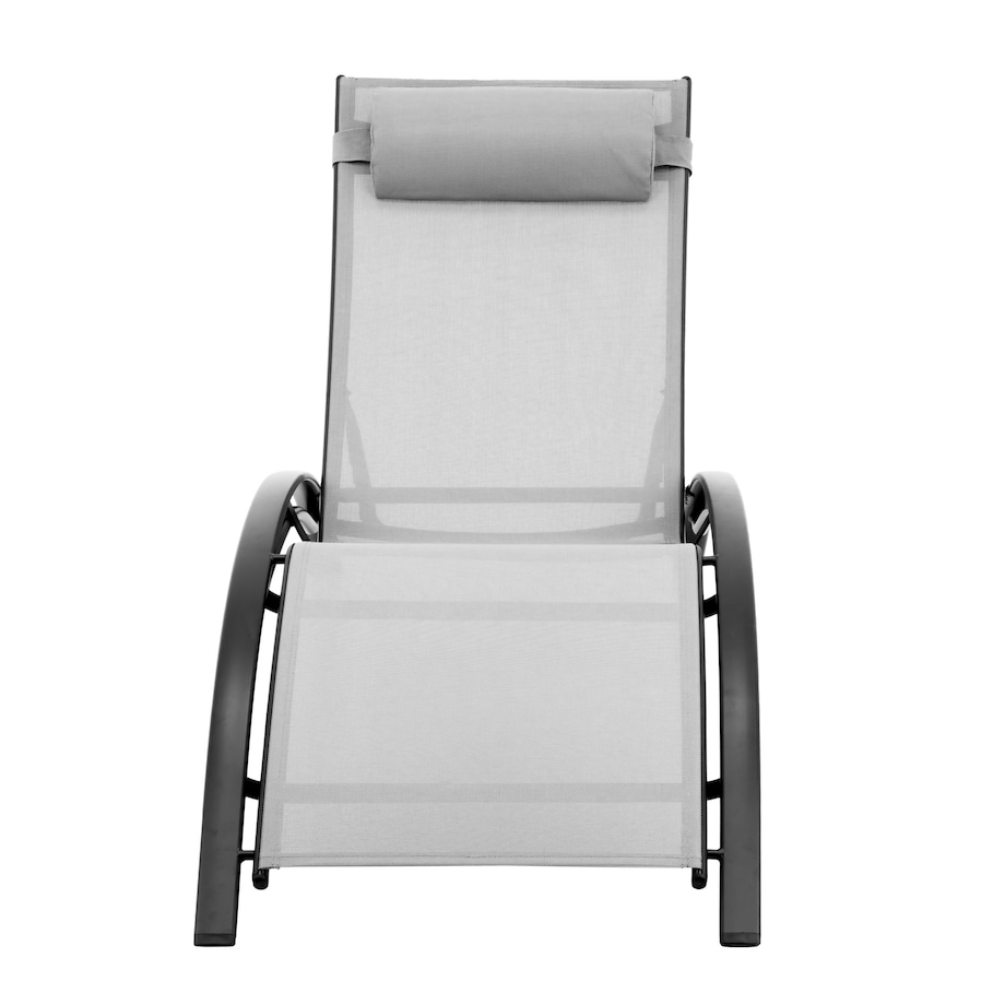 Leżak OGRODOWY wygodny aluminiowy