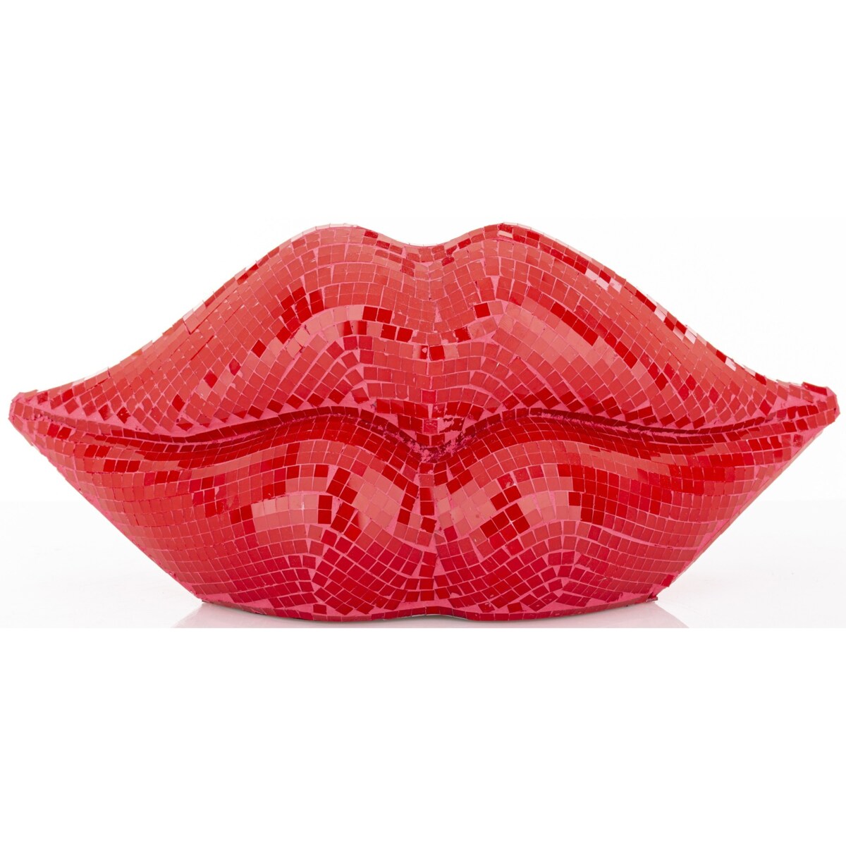 Dekoracja - czerwone USTA 14x33x10 cm