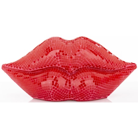 Dekoracja - czerwone USTA 14x33x10 cm