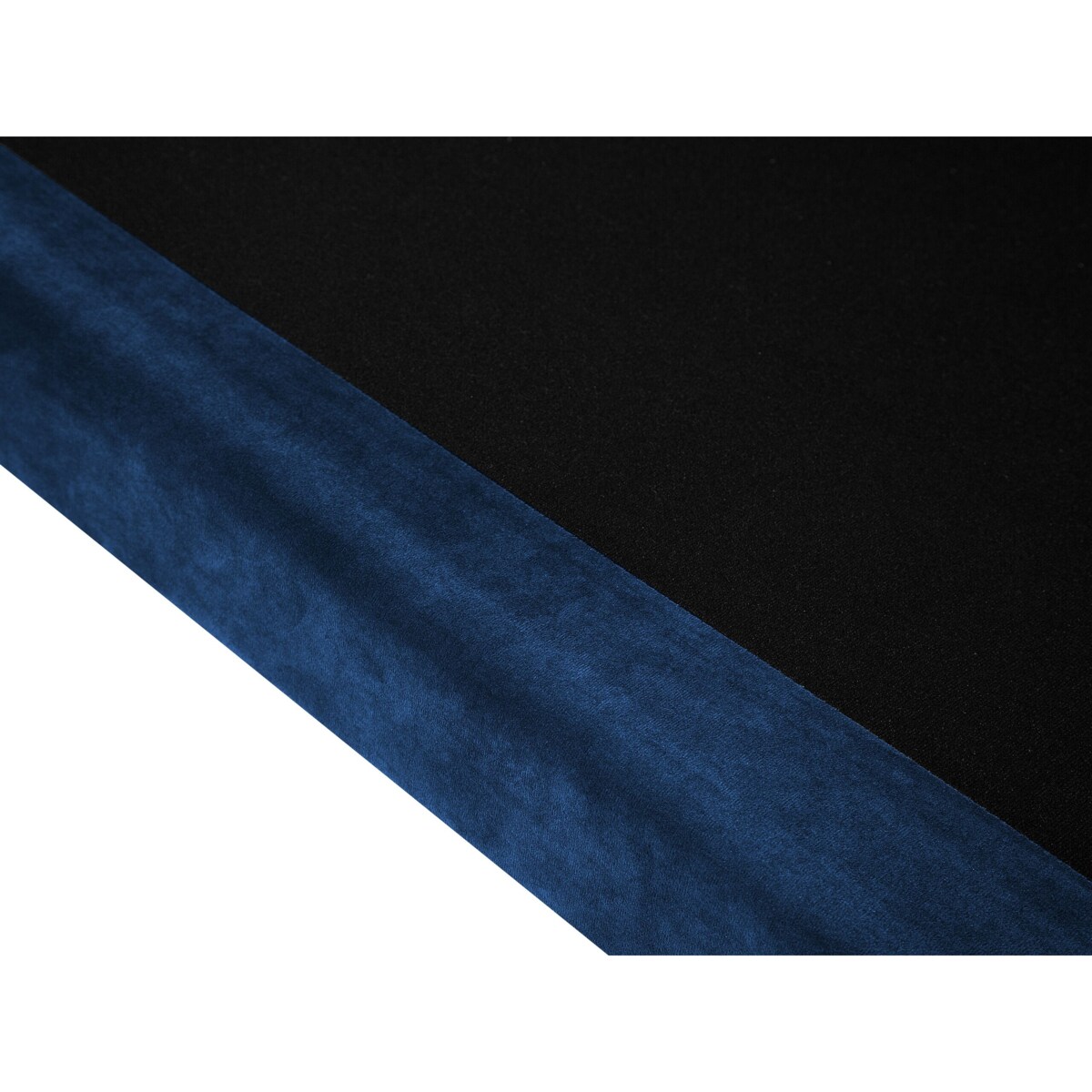 Sofa 2-osobowa welurowa ciemnoniebieska LOKKA