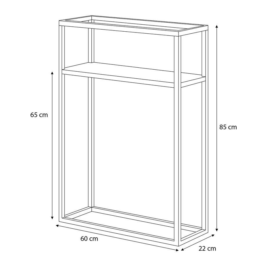 Podłużny kwietnik KS-05 P - KAJA HOME