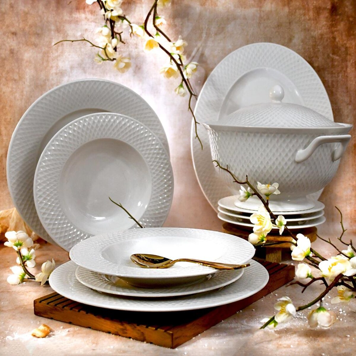 VILLA ITALIA Talerz głęboki 23 cm ECLAT