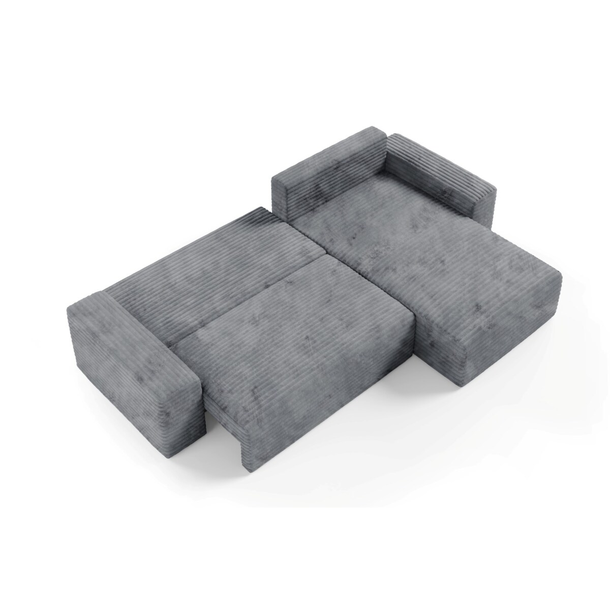 Narożnik COCO L z funkcją spania Kolor: TILIA 90