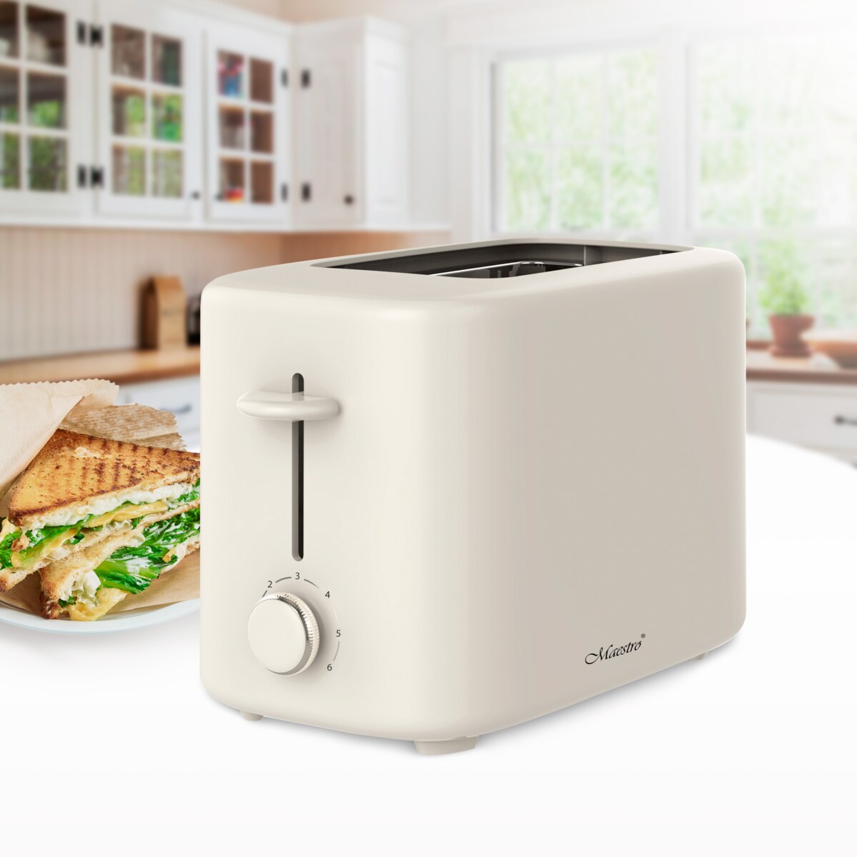Toster opiekacz na tosty do kanapek pieczywa 750W MAESTRO