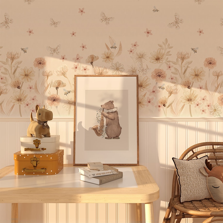 Plakat Miś muzyk 30x40