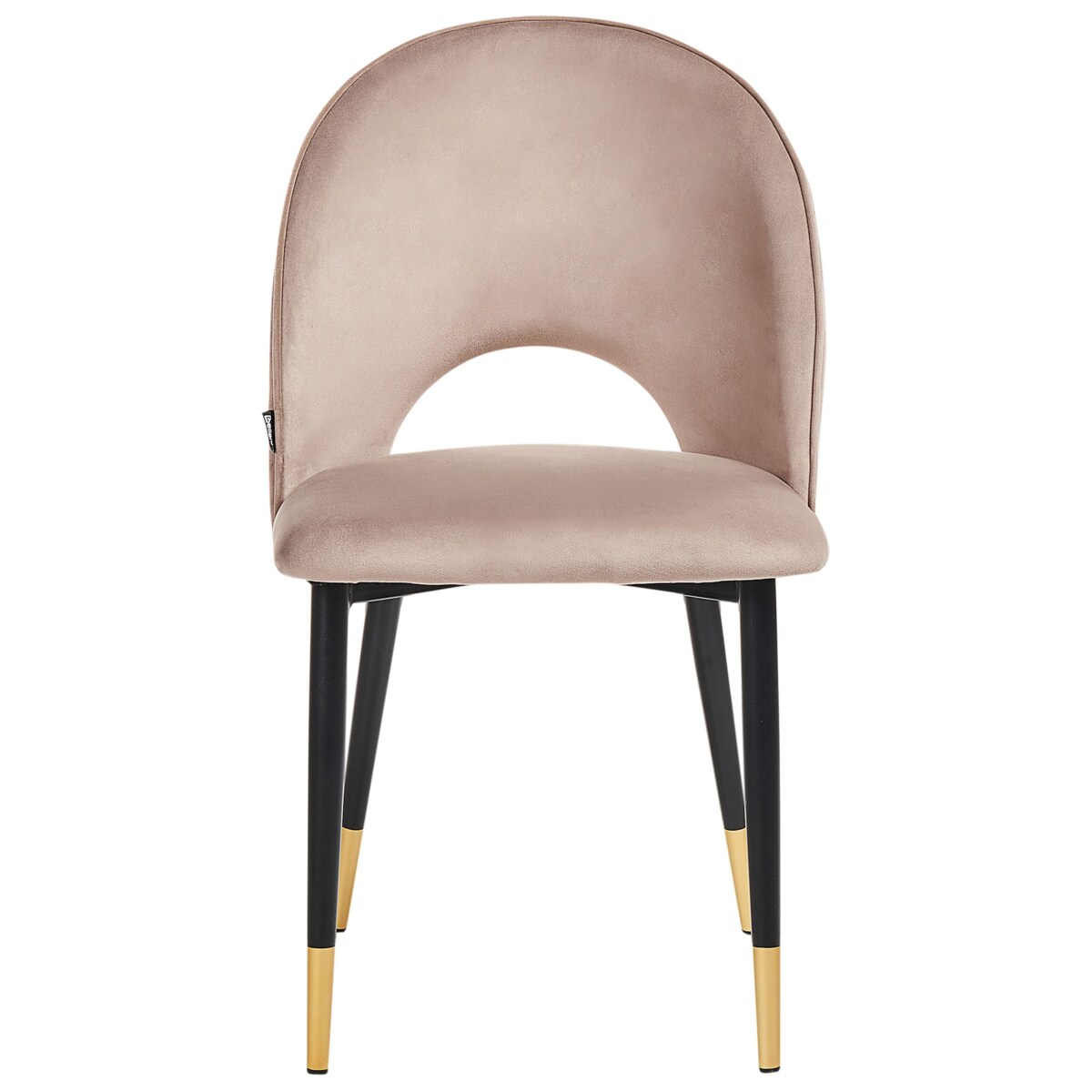 Zestaw 2 krzeseł do jadalni MAGALIA Beżowoszary