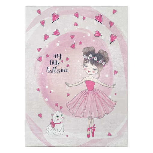 Dywan do prania BAMBINO 2161 Balerina, kotek 80x150 cm